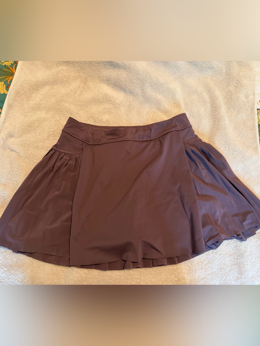Athleta Mauve Pleated Athletic Skort